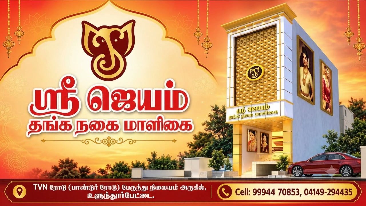 Sri Jayam Thanga Nagai Maaligai showroom